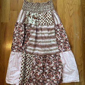 Universal Thread Patchwork Maxi Skirt